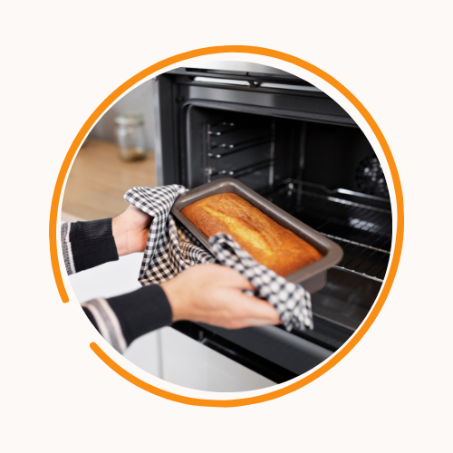 Cake-oven-temperature